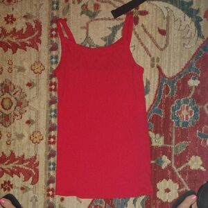 No Boundaries Vibrant Red Tank Top